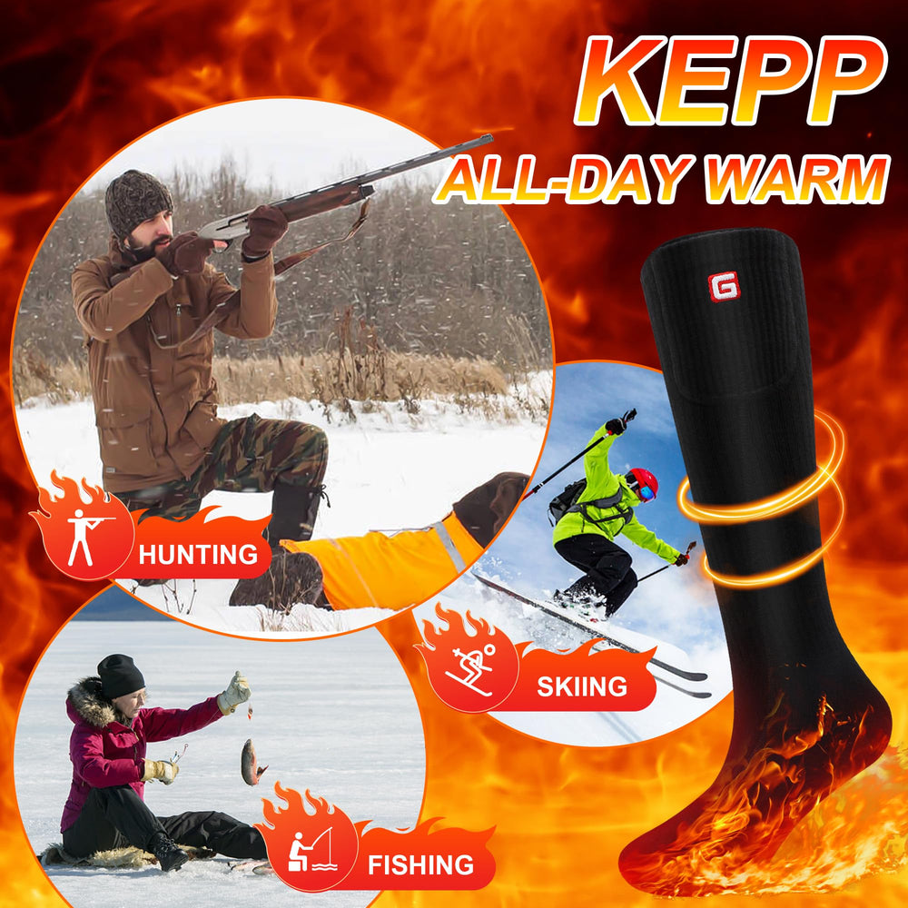 SVPRO heated socks unisex size 6-13 for men and women