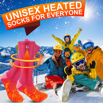 SVPRO heated socks batteries included for convenient recharging