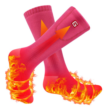 SVPRO heated socks women package overview highlight warm winter warmth