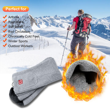 SVPRO packaged heated socks make a convenient gift for outdoors lovers