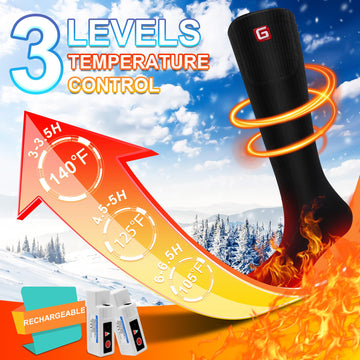 SVPRO warmth front-instep heat focus targets toe warmth during outdoor activities