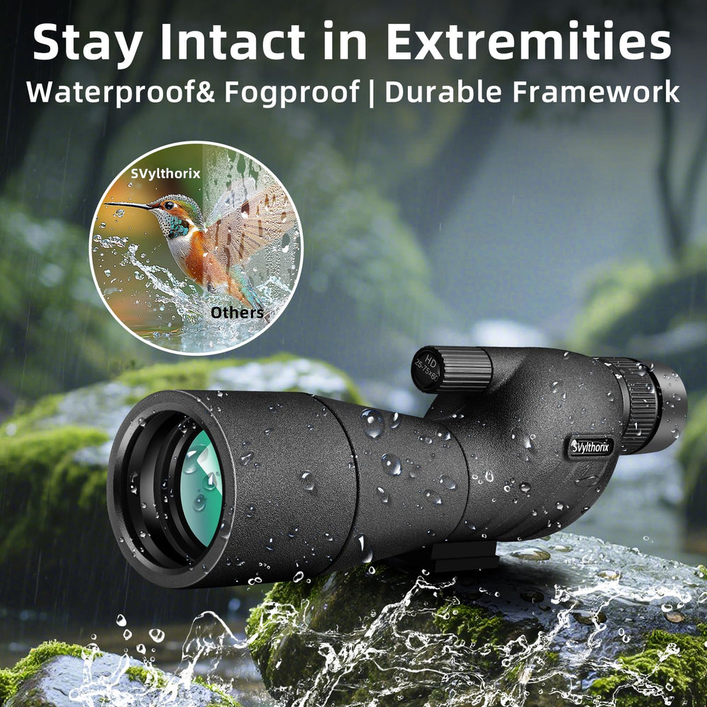 SVylthorix spotting scope waterproof and fog-proof body protects performance in field conditions