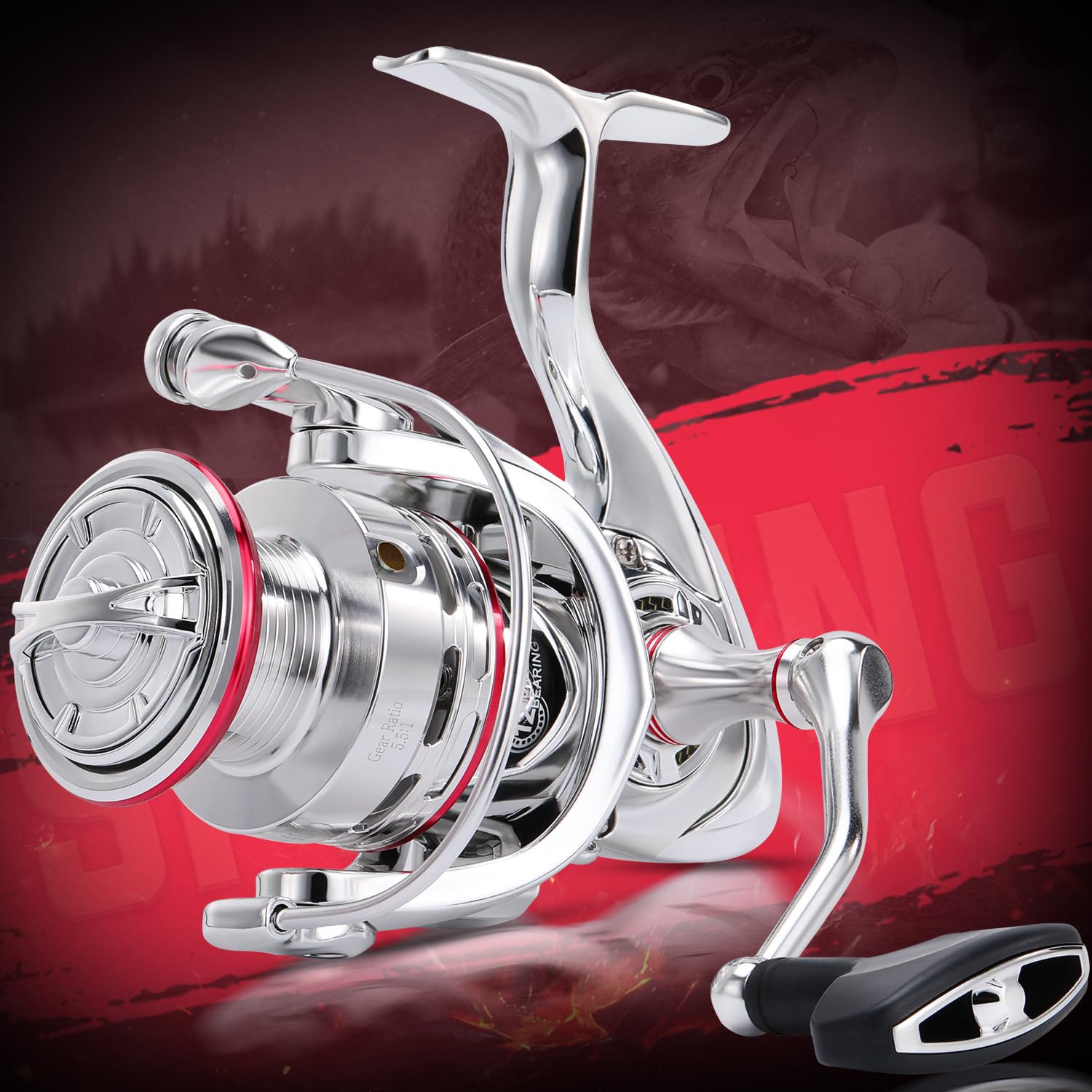 SW4000 freshwater and inshore fishing setup image