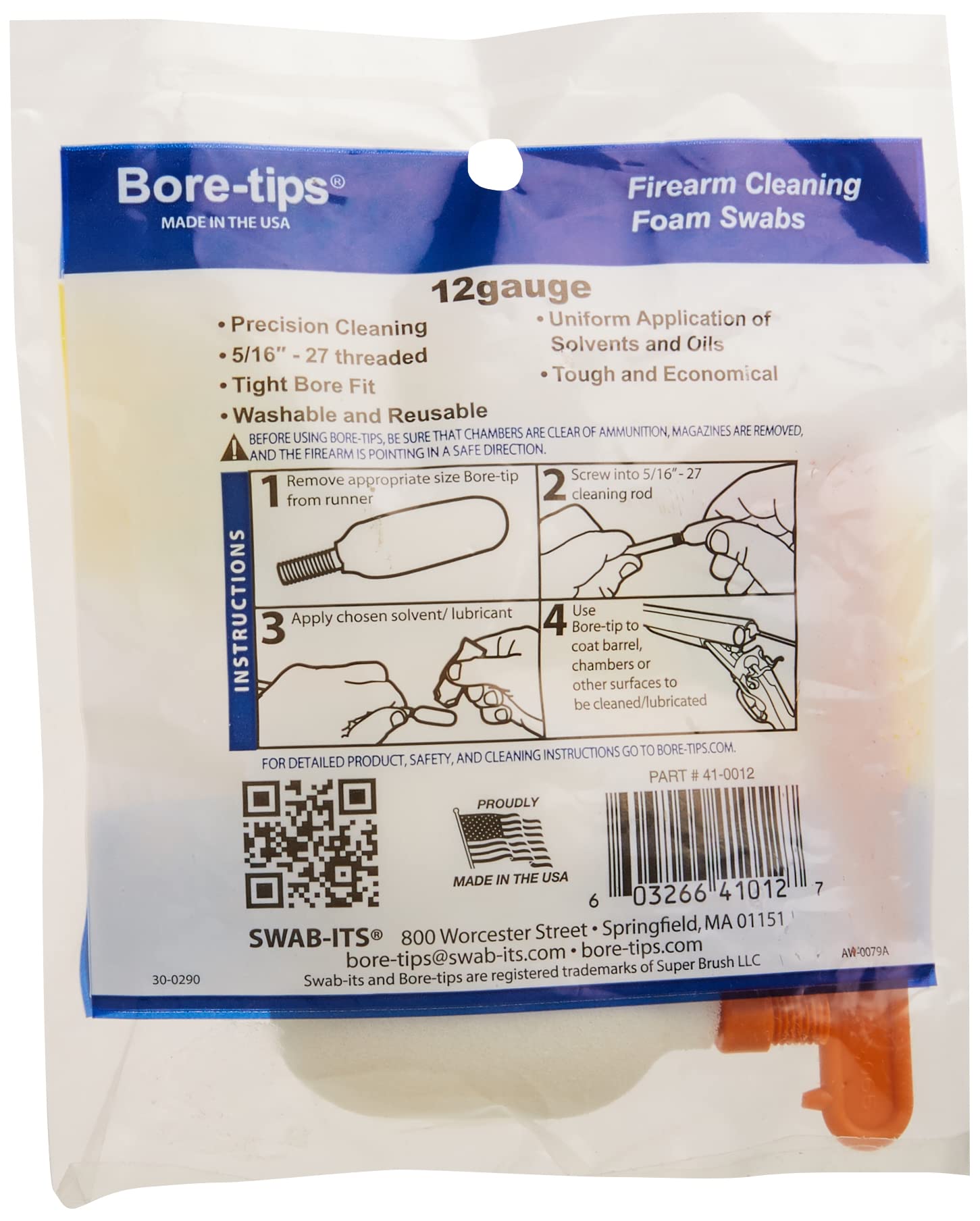 SWAB-ITS bore-tips closeup-fiber highlights durable fibers for debris removal