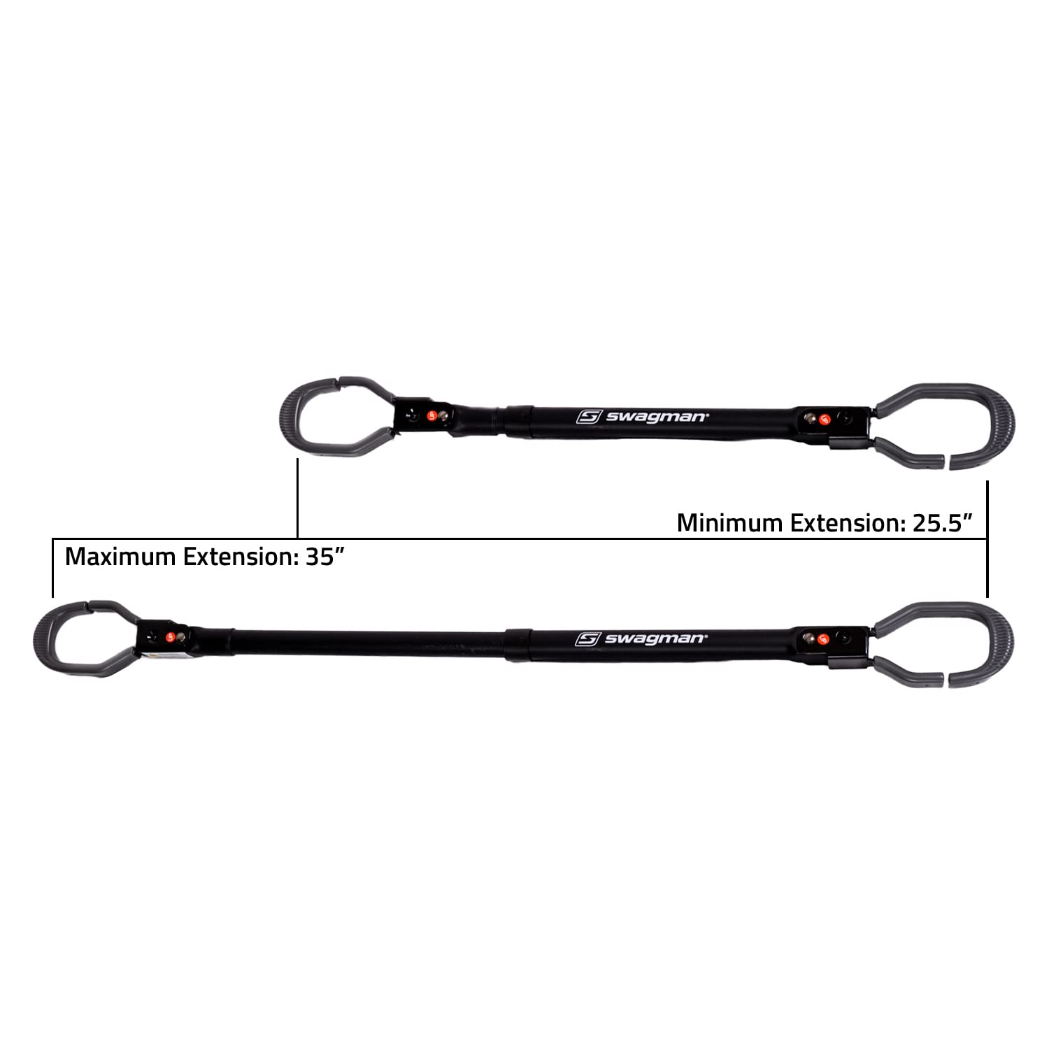 Swagman quick-release demonstrates fast, tool-free bike attachment to your rack