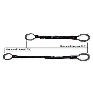 Swagman quick-release demonstrates fast, tool-free bike attachment to your rack