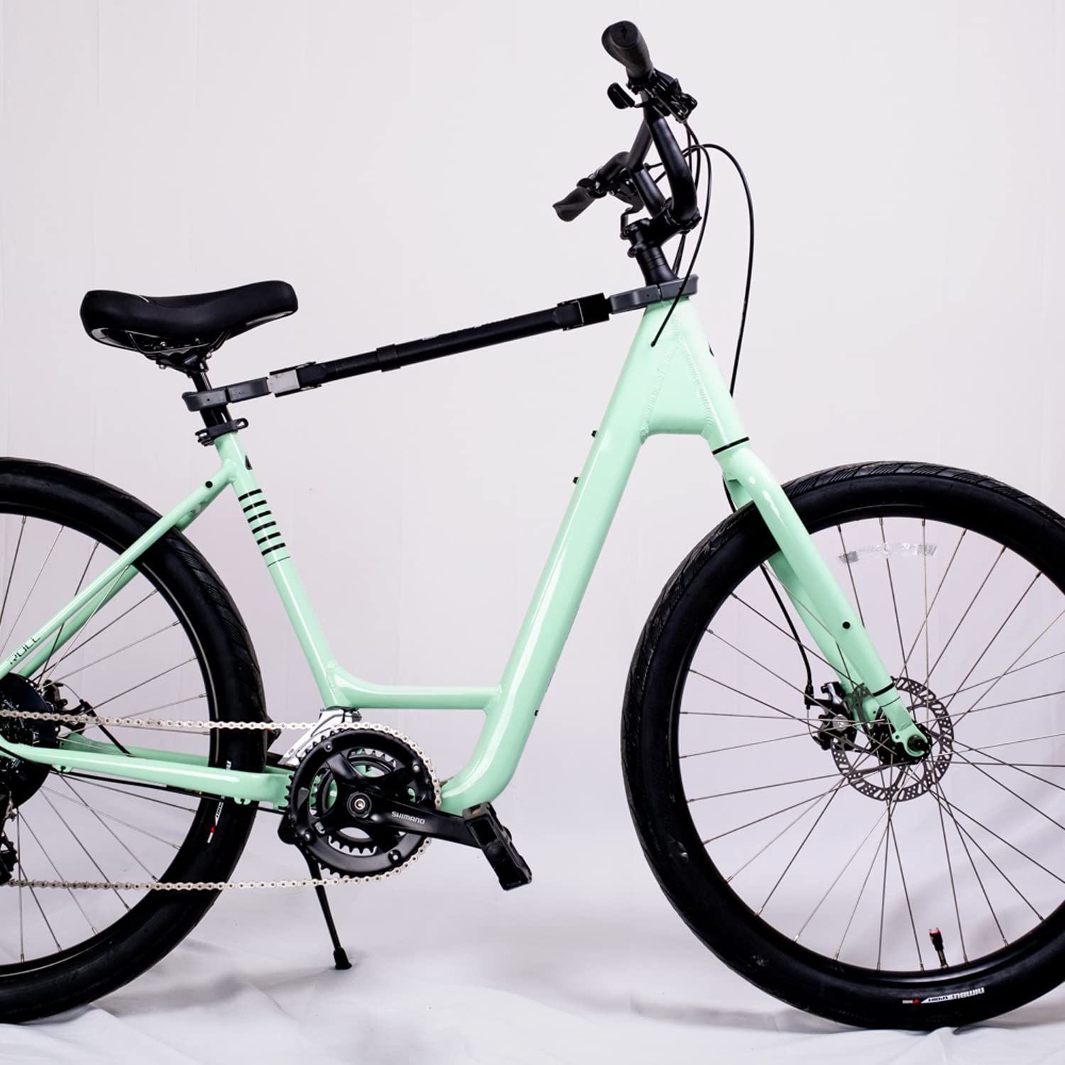 Swagman vinyl-coated hangers protect your frame during transport
