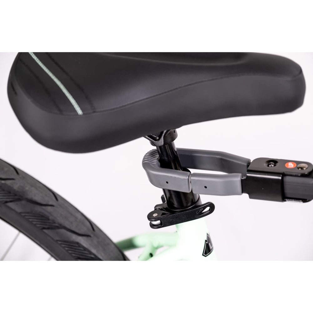 Swagman designed for ebikes and cruisers with sloped top tubes and step-through frames