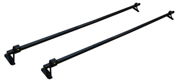 Swagman Roamer cross bars installed on an RV roof for versatile transport.