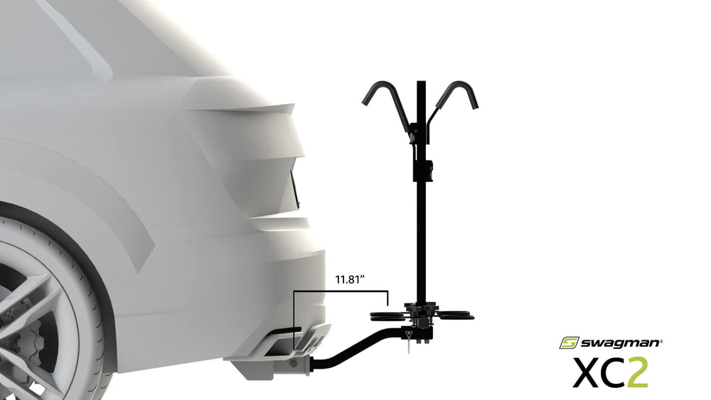Swagman XC2 wheel trays and accessories ready for expansion