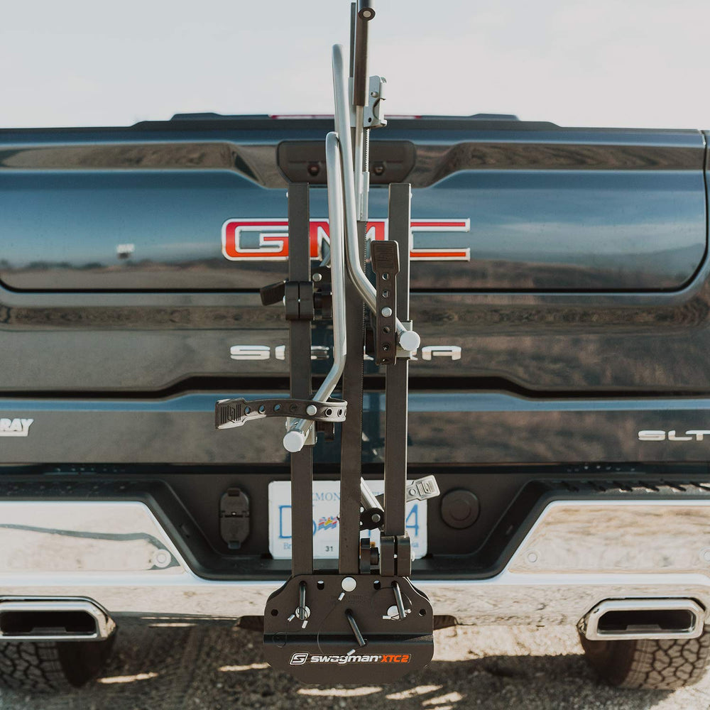 Swagman XTC2 compatible with Class 2 or higher hitch receivers for security.