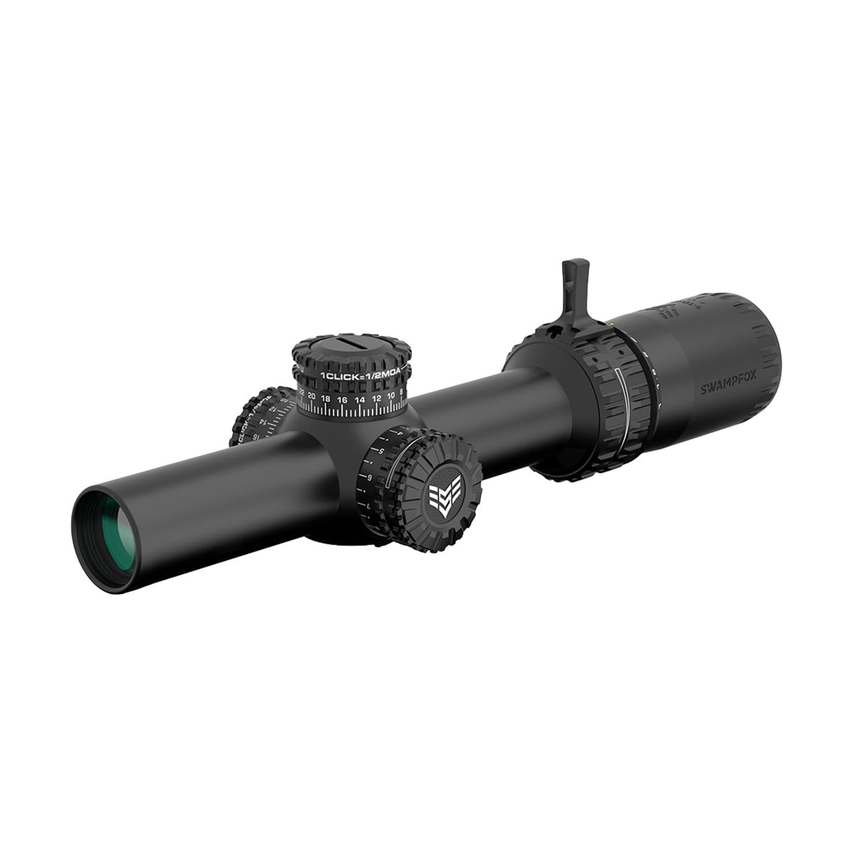 Swampfox Arrowhead assembly view shows rugged build for fast target engagement.