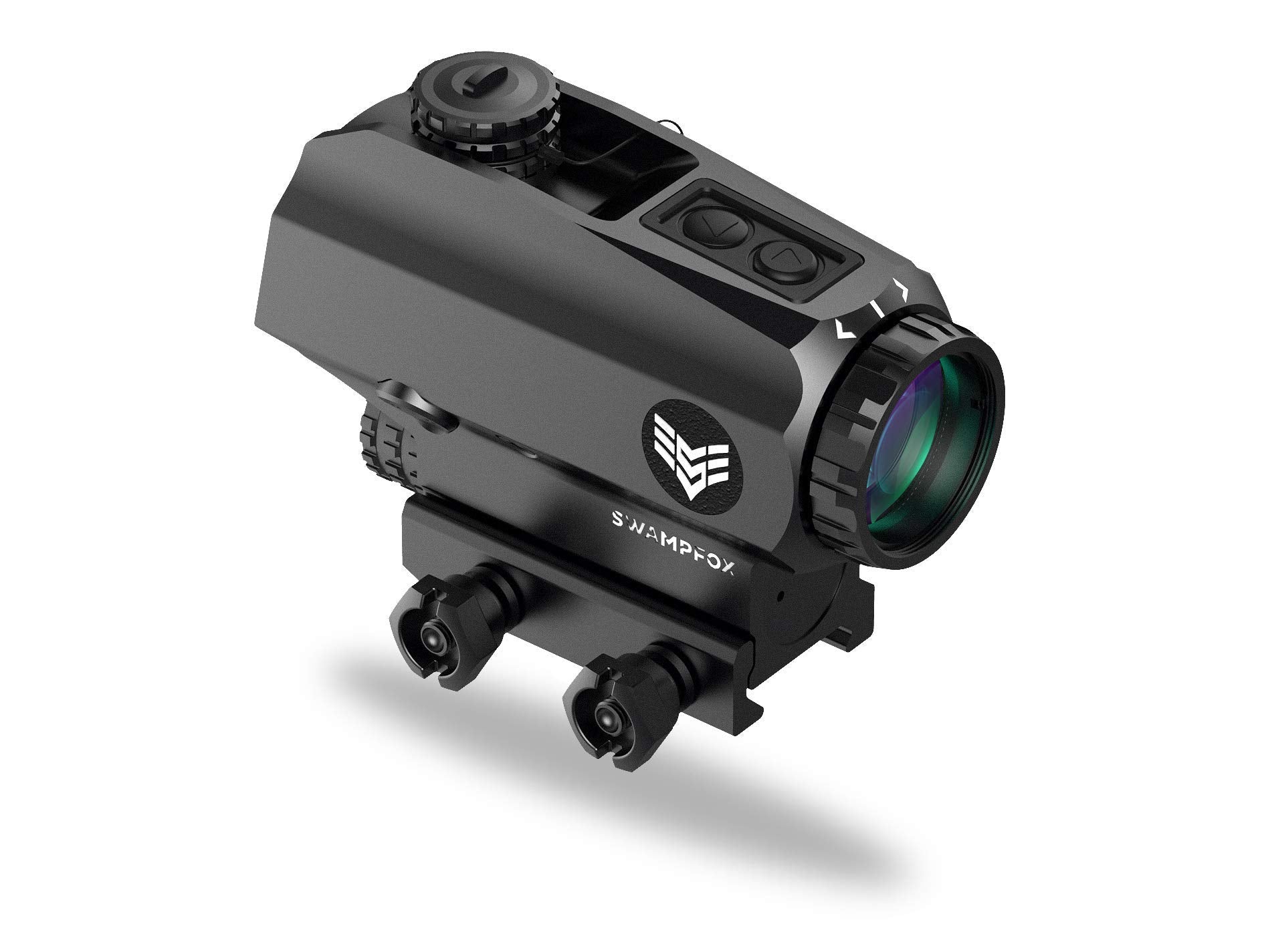Swampfox Blade 1x25 Amber BRC compact profile mounted on rifle