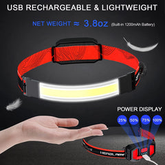 Swanlake headlamp rechargeable-usb-charging offers easy on-the-go charging