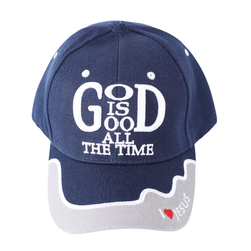 Swanson God is Good cap front view with bold embroidery for faith expression