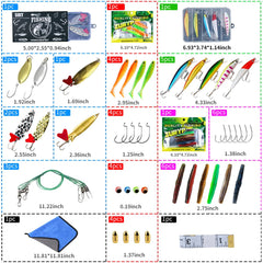 Sweet Love Fishing Gear Gift Box packaging and contents
