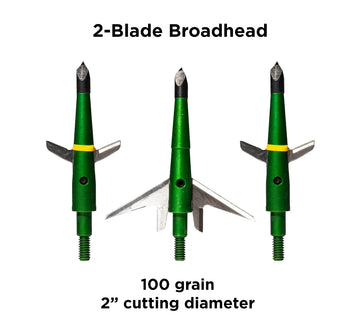 Swhacker 207 3-pack hunting broadheads for quick target confidence and tuning.