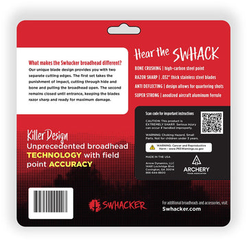Swhacker 207 field-proven design supports reliable flight and consistent performance.