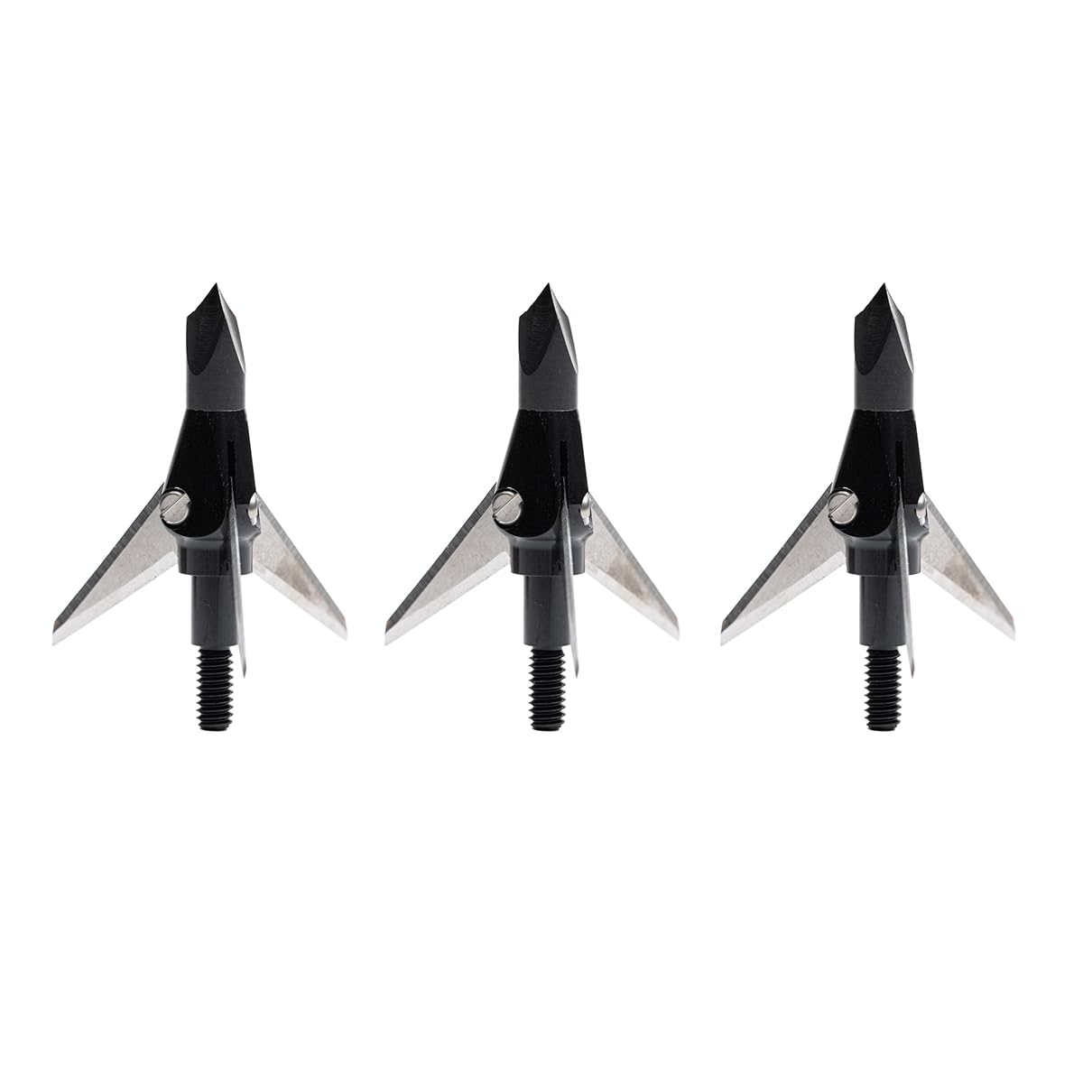 Swhacker Levi Morgan Series broadheads front view highlighting durability for hunting precision