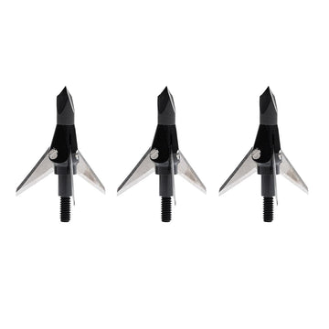 Swhacker Levi Morgan Series broadheads front view highlighting durability for hunting precision