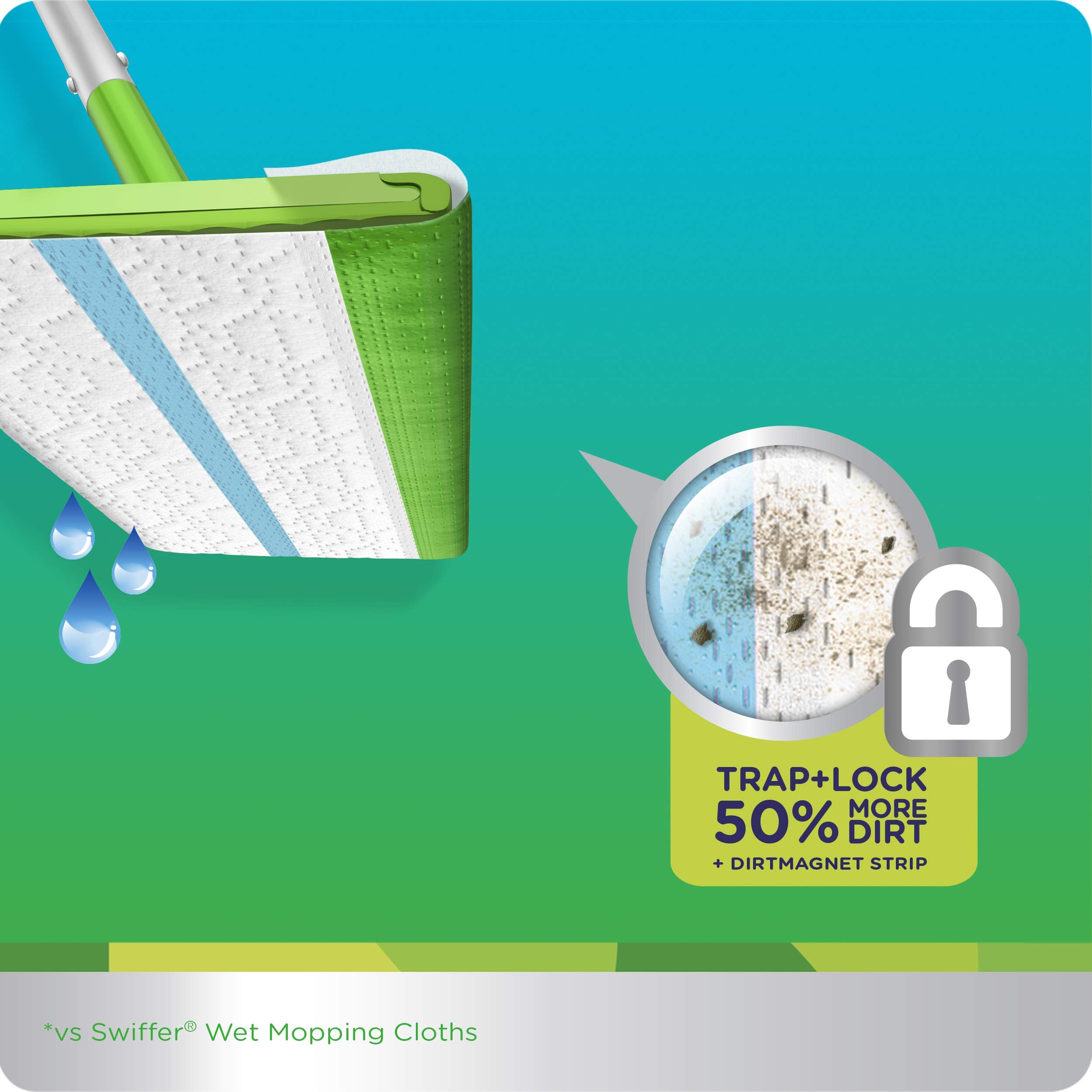 Swiffer hand-dusting reach extends to areas the sweeper can't access.