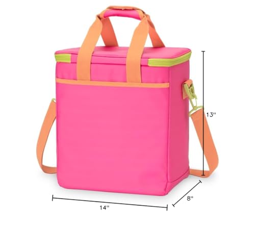 Swig Life Boxxi 24 cooler bag Tutti Frutti dimension illustration.