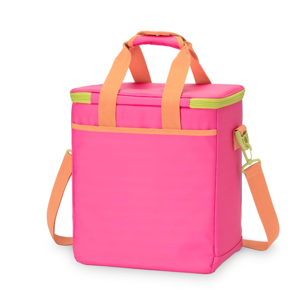 Swig Life Boxxi 24 cooler bag Tutti Frutti cushioned shoulder strap.