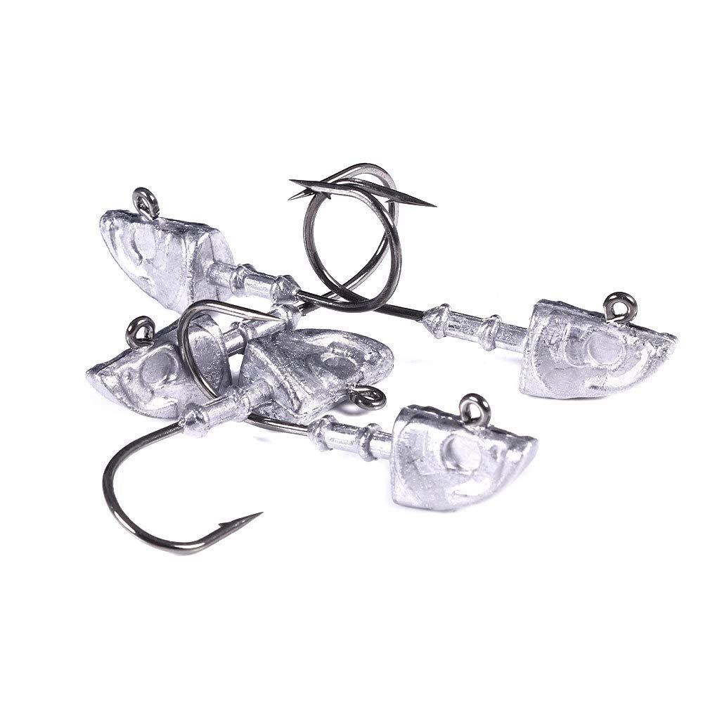 5-pack swimbait jig heads in packaging