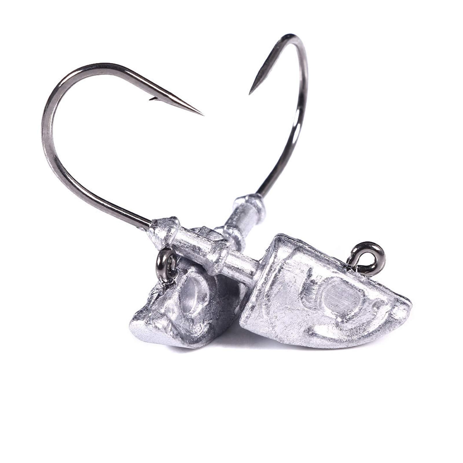 Swimbait jig head saltwater flats - 1/4oz, 5-pack