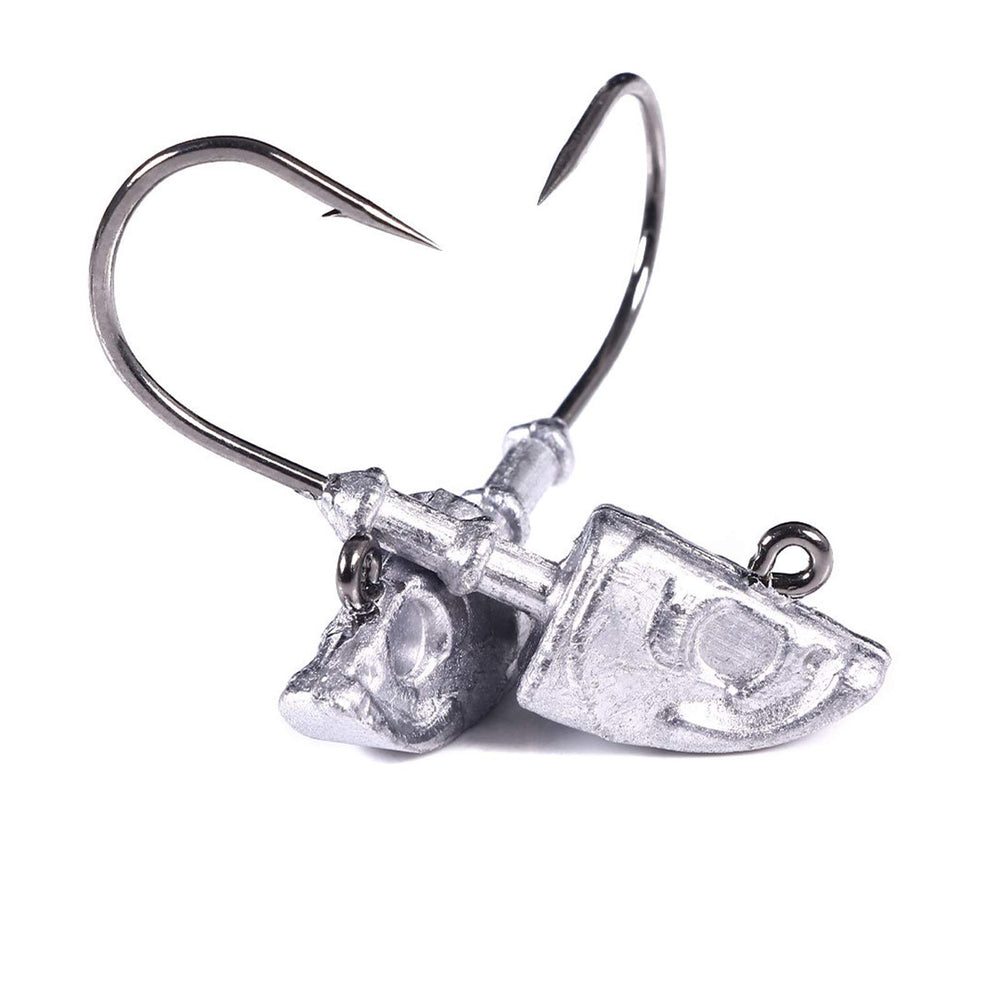 Swimbait jig head saltwater flats - 1/4oz, 5-pack
