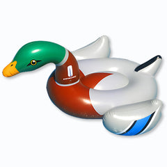 Swimline Original 90703 decoy duck sideview with spacious lounging area