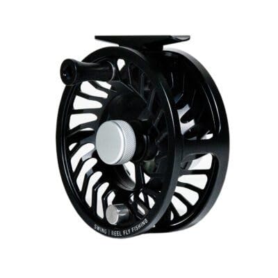 Quick retrieval change system and bearing switch on Swing reel