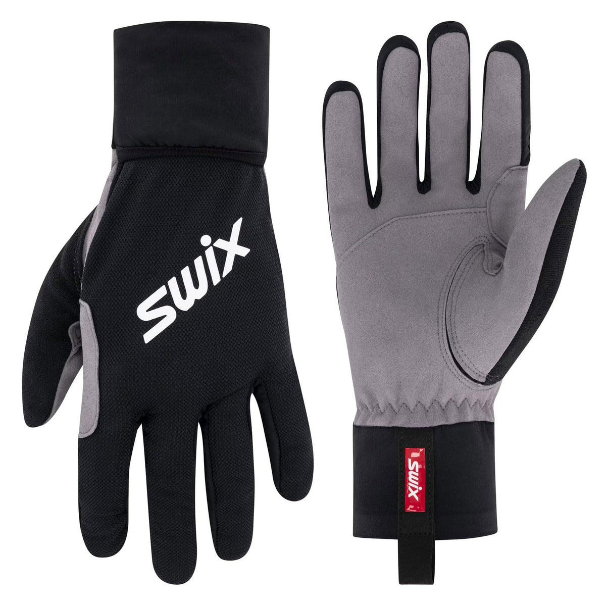 Swix Cover Glove with foldable mitten cover tucked into the cuff for quick weather protection