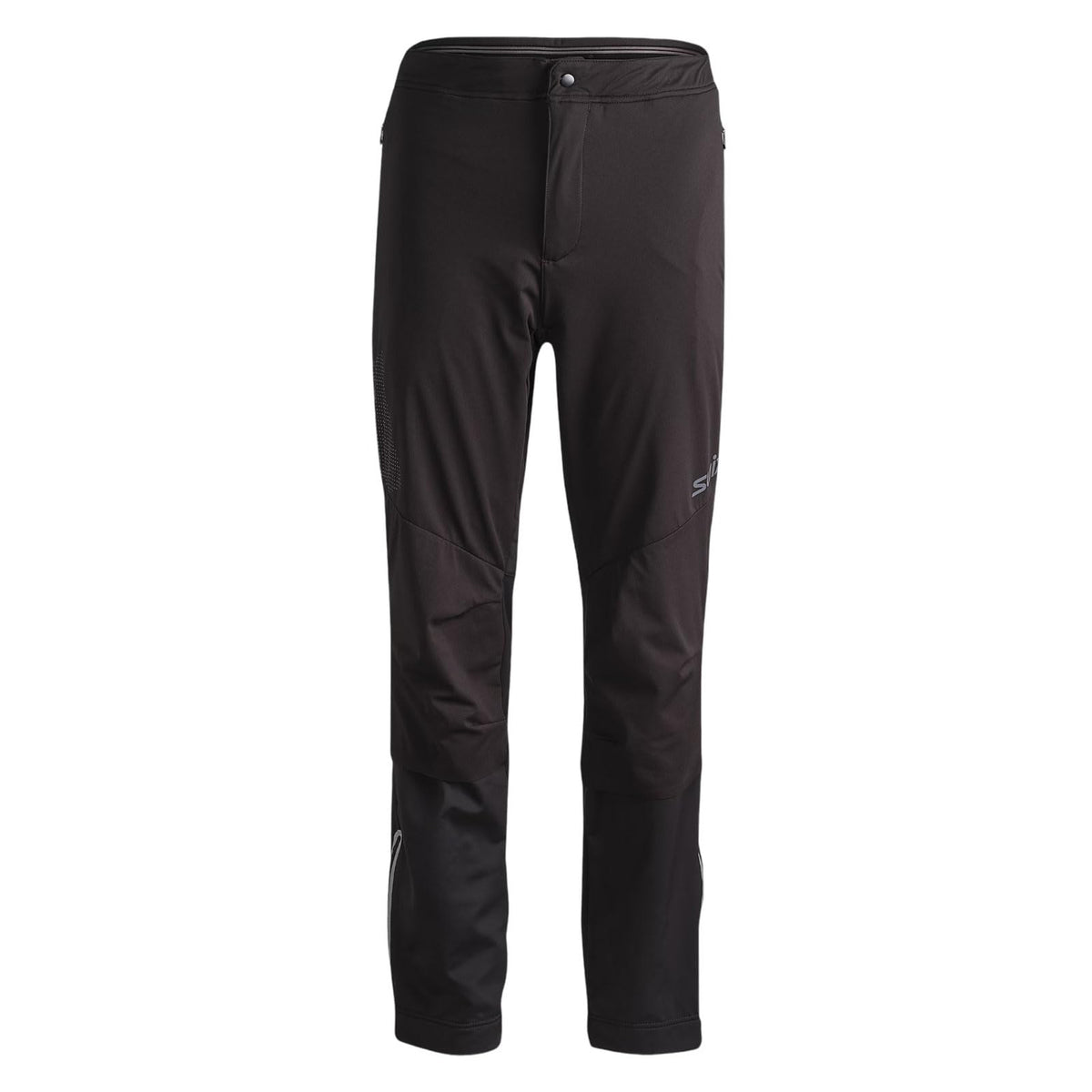 Swix Delda softshell pant—front view, moisture-control fabric for winter movement.