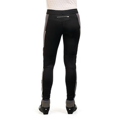 Swix Delda softshell tight back view highlights contour fit and weather protection.