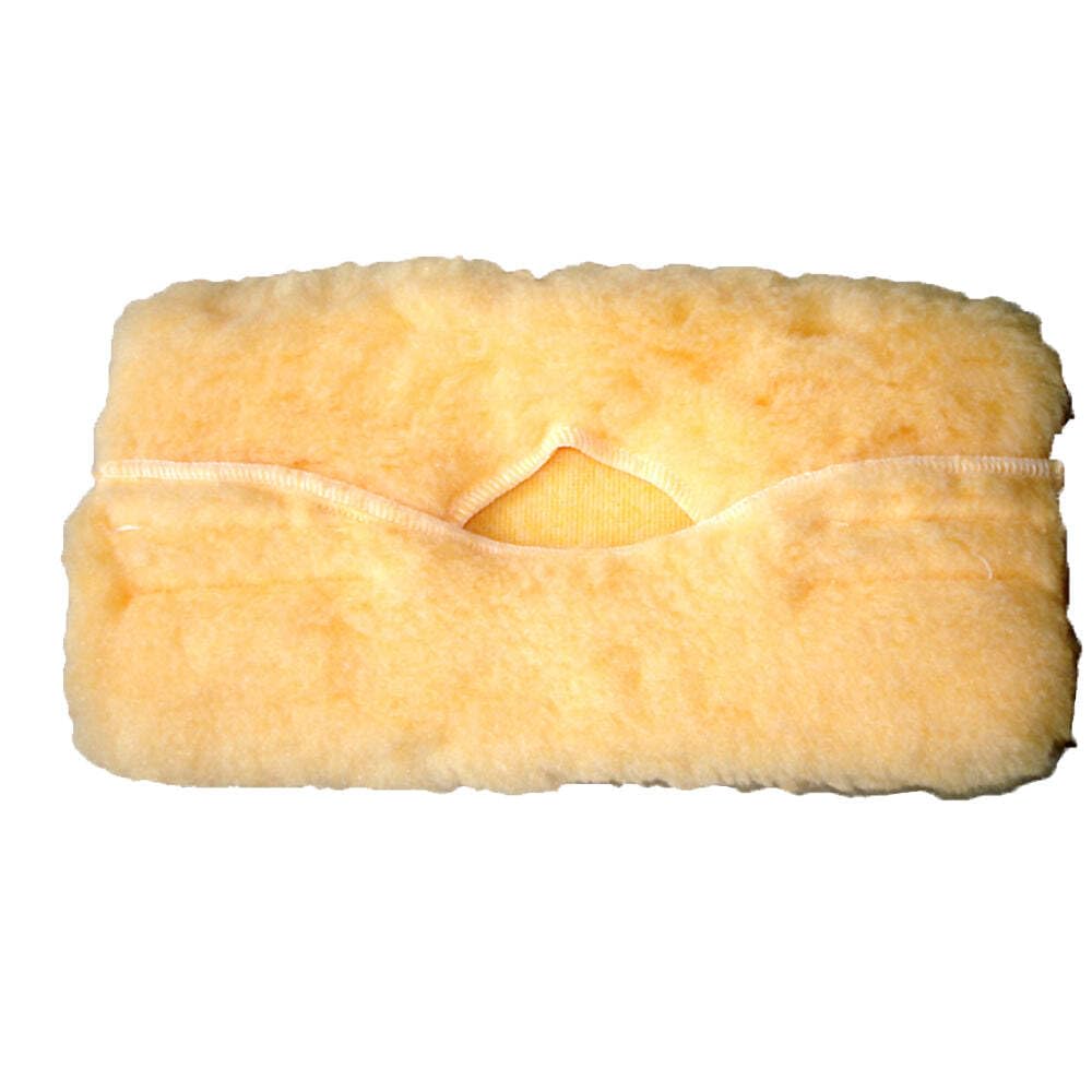 Swobbit Genuine Sheepskin Replacement Bonnet for Soft Washing Tool, gentle cleaning without scratching.