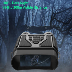 sxjyicam night vision goggles 8x zoom display highlights enhanced distant target visibility