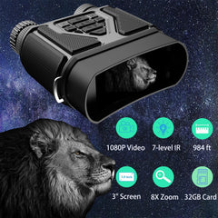 sxjyicam night vision goggles side grip showcasing rugged rubber armor for secure handling