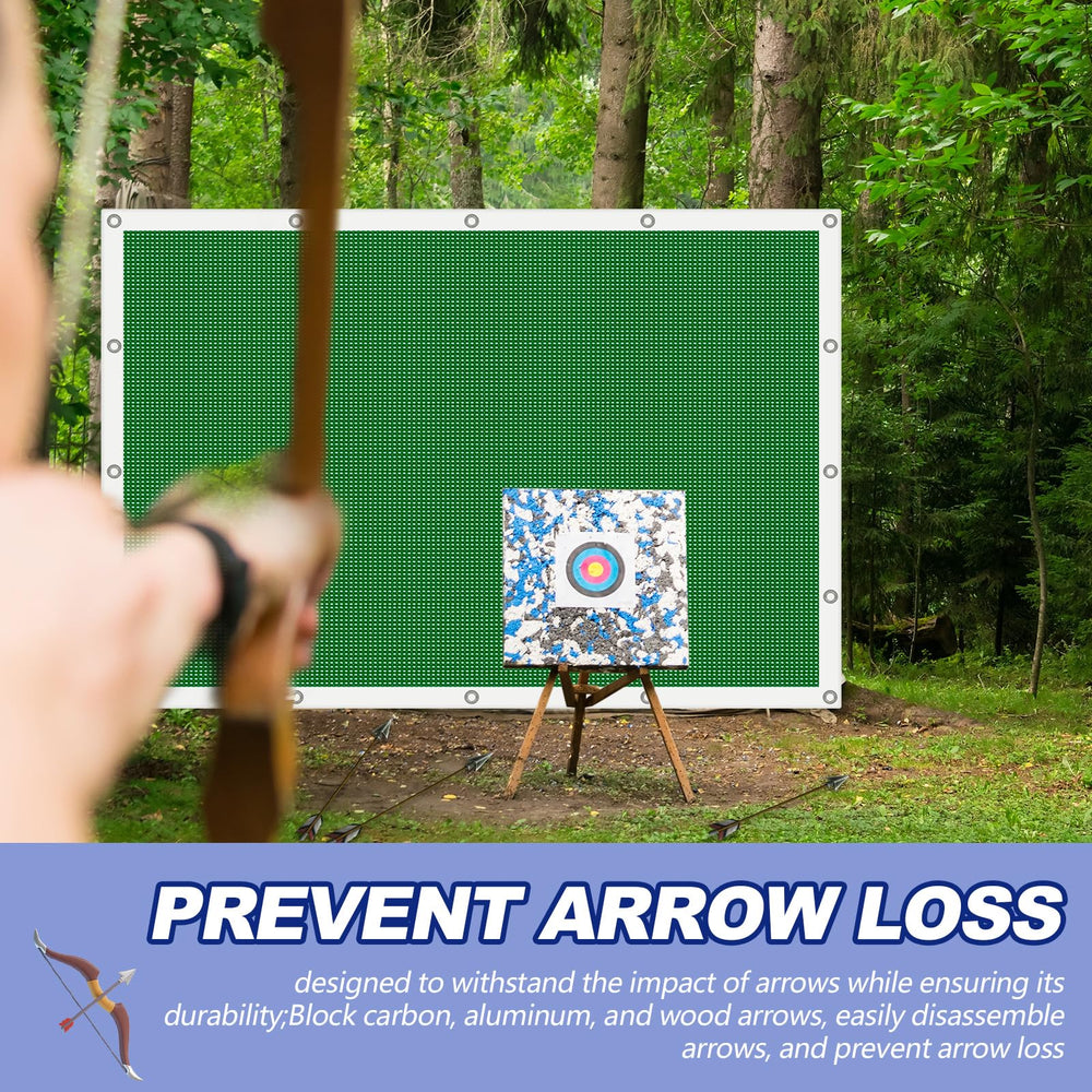 Syhood archery backstop indoor outdoor use suits backyard or garage archery sessions.