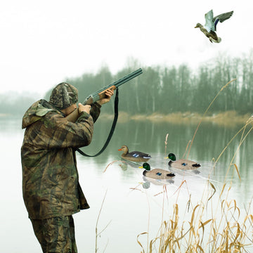 Syhood duck decoy packaging view illustrating compact storage