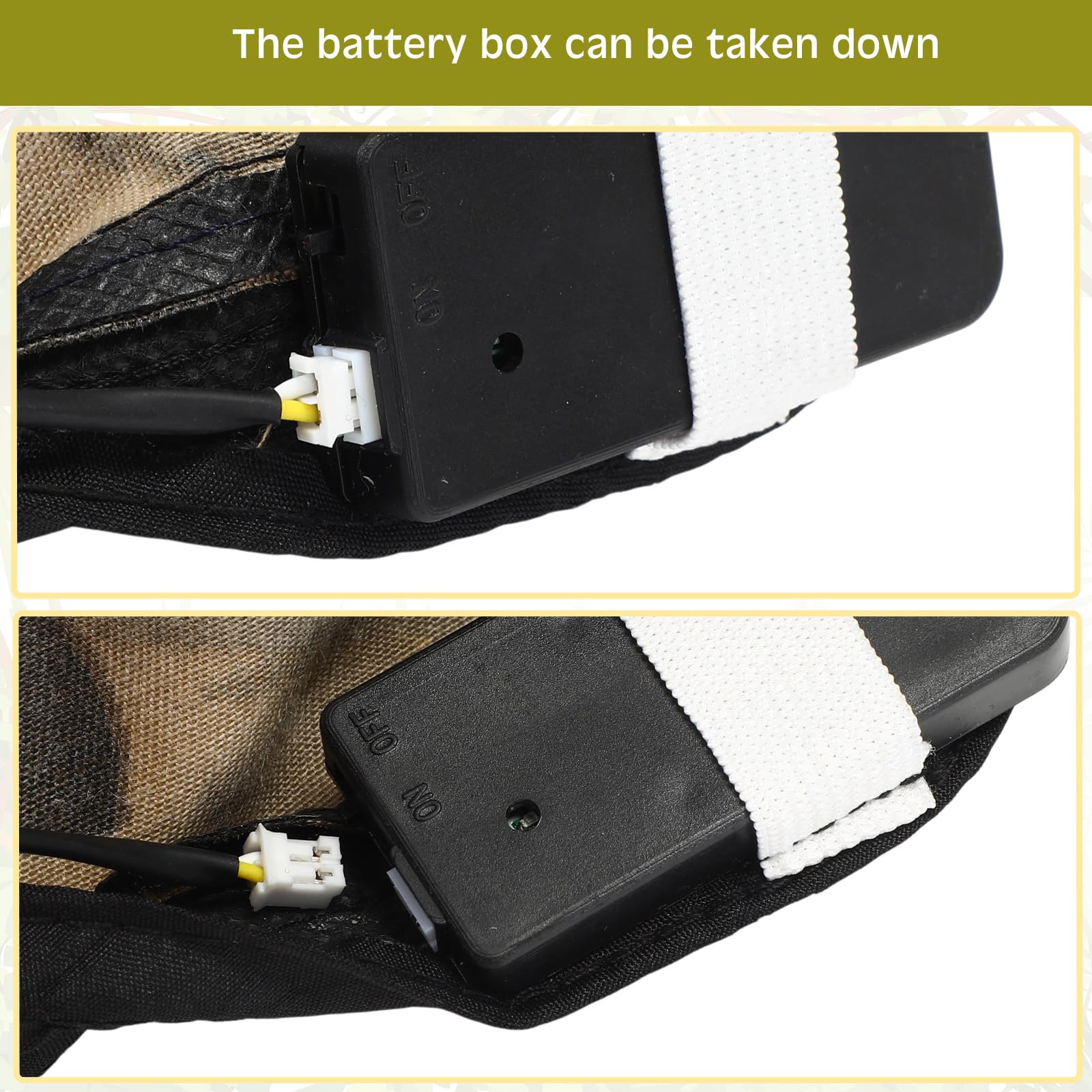 Syhood LED cap worn during a night jog for hands-free illumination