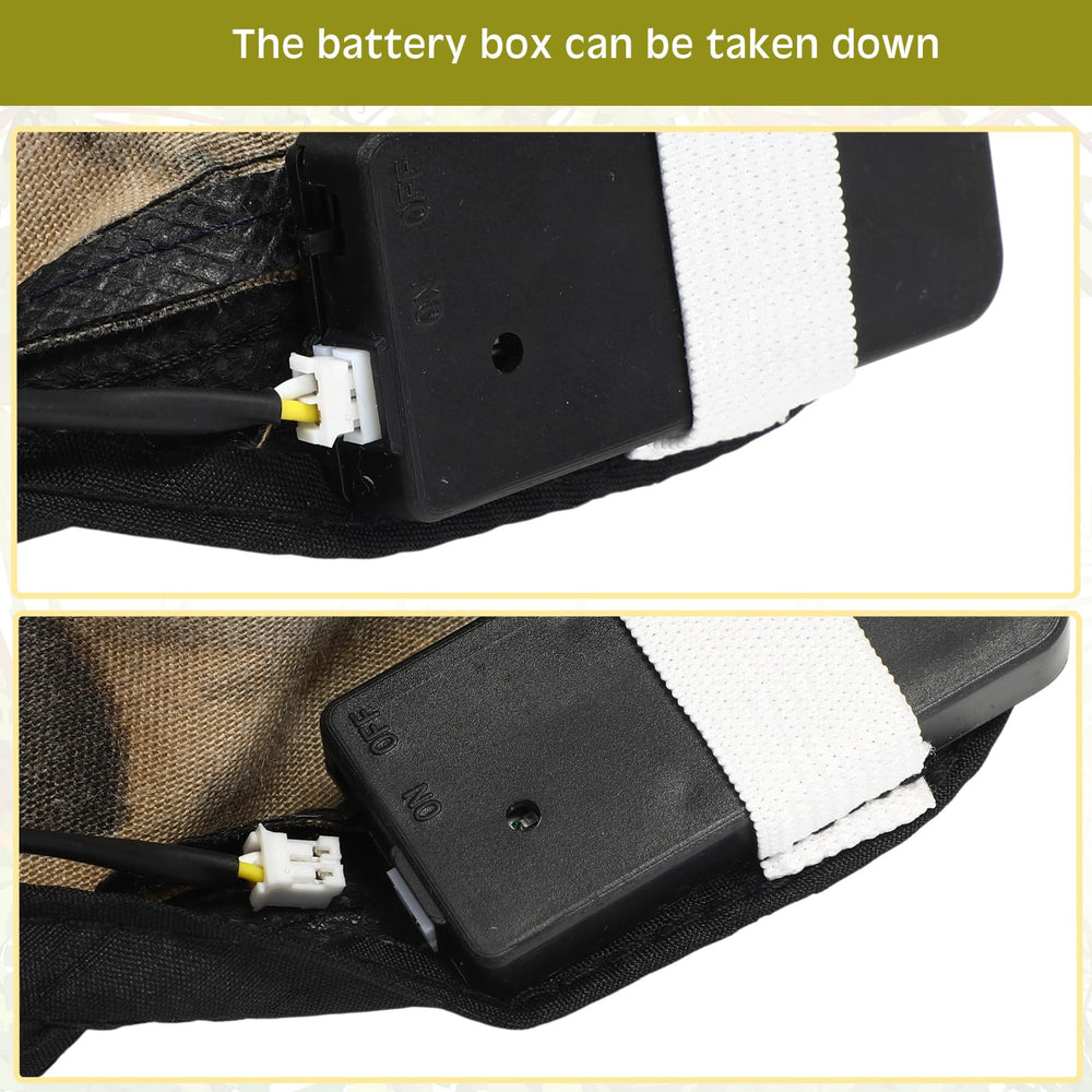 Syhood LED cap worn during a night jog for hands-free illumination