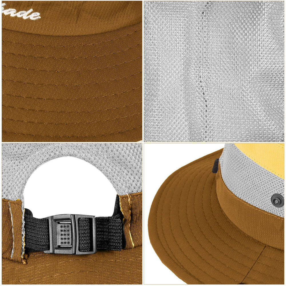 Hat folded for compact travel and storage