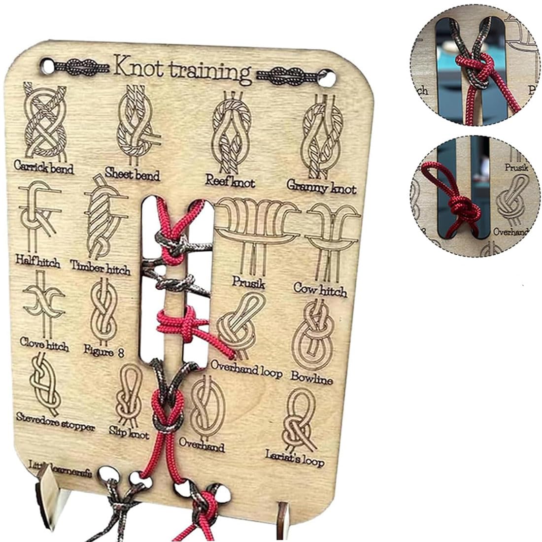 SYLKXE Beginner Knotting Kit in compact form for on-the-go learning.