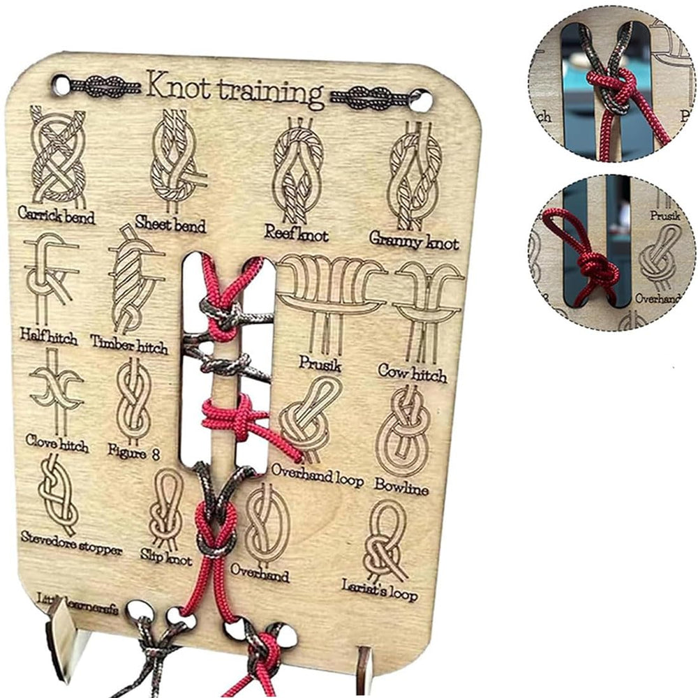 SYLKXE Beginner Knotting Kit in compact form for on-the-go learning.