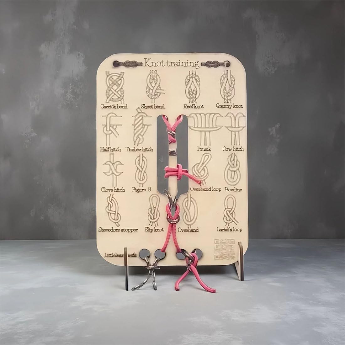 SYLKXE 2-piece set supports group learning during outdoor knot practice.