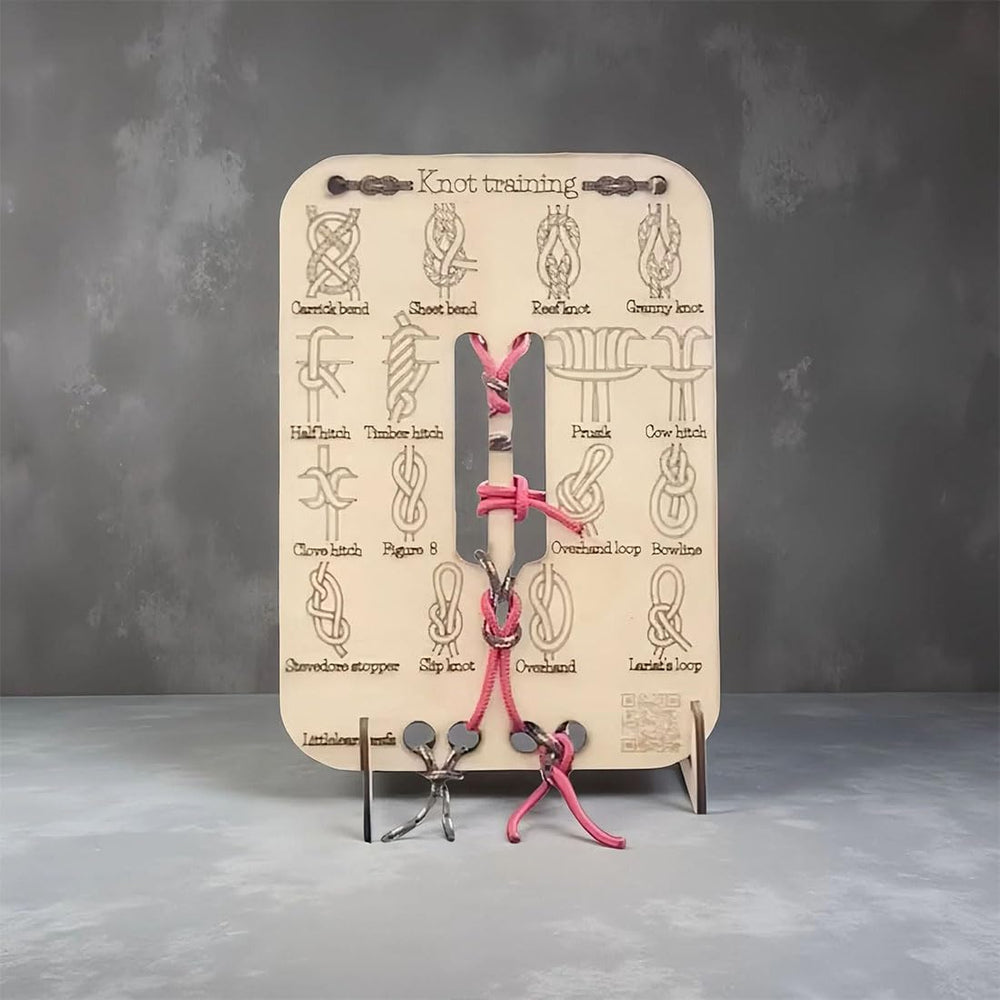 SYLKXE 2-piece set supports group learning during outdoor knot practice.
