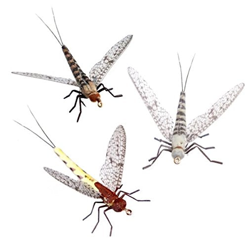 Synthfly Gray Drake Mayfly size 10