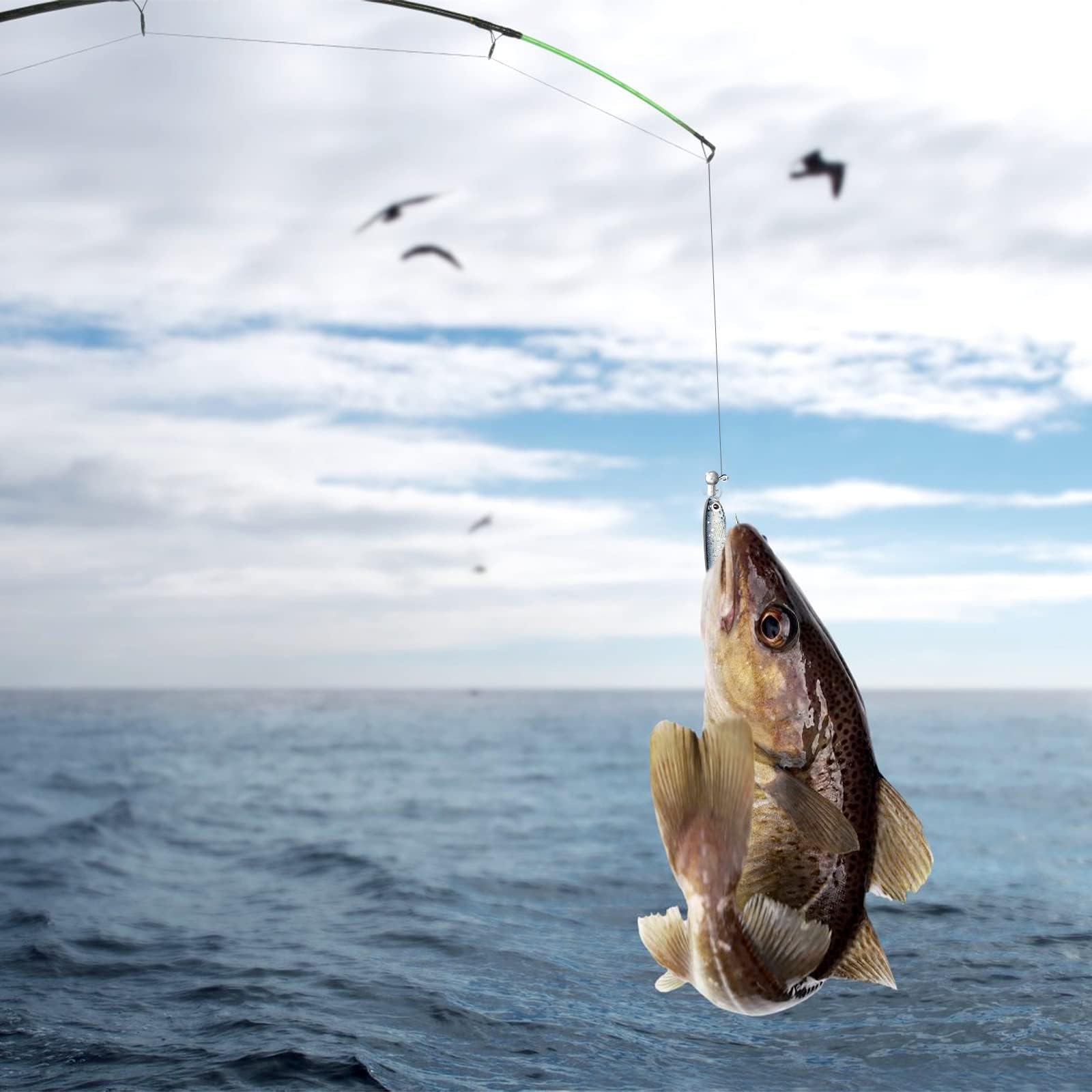 2.75-inch length, 0.08 oz weight per lure