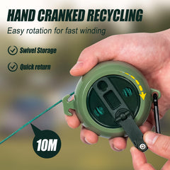 SYWAN ABS shell provides durable protection against impact and weather.
